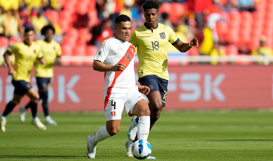 Perú y Ecuador (Foto: AP).