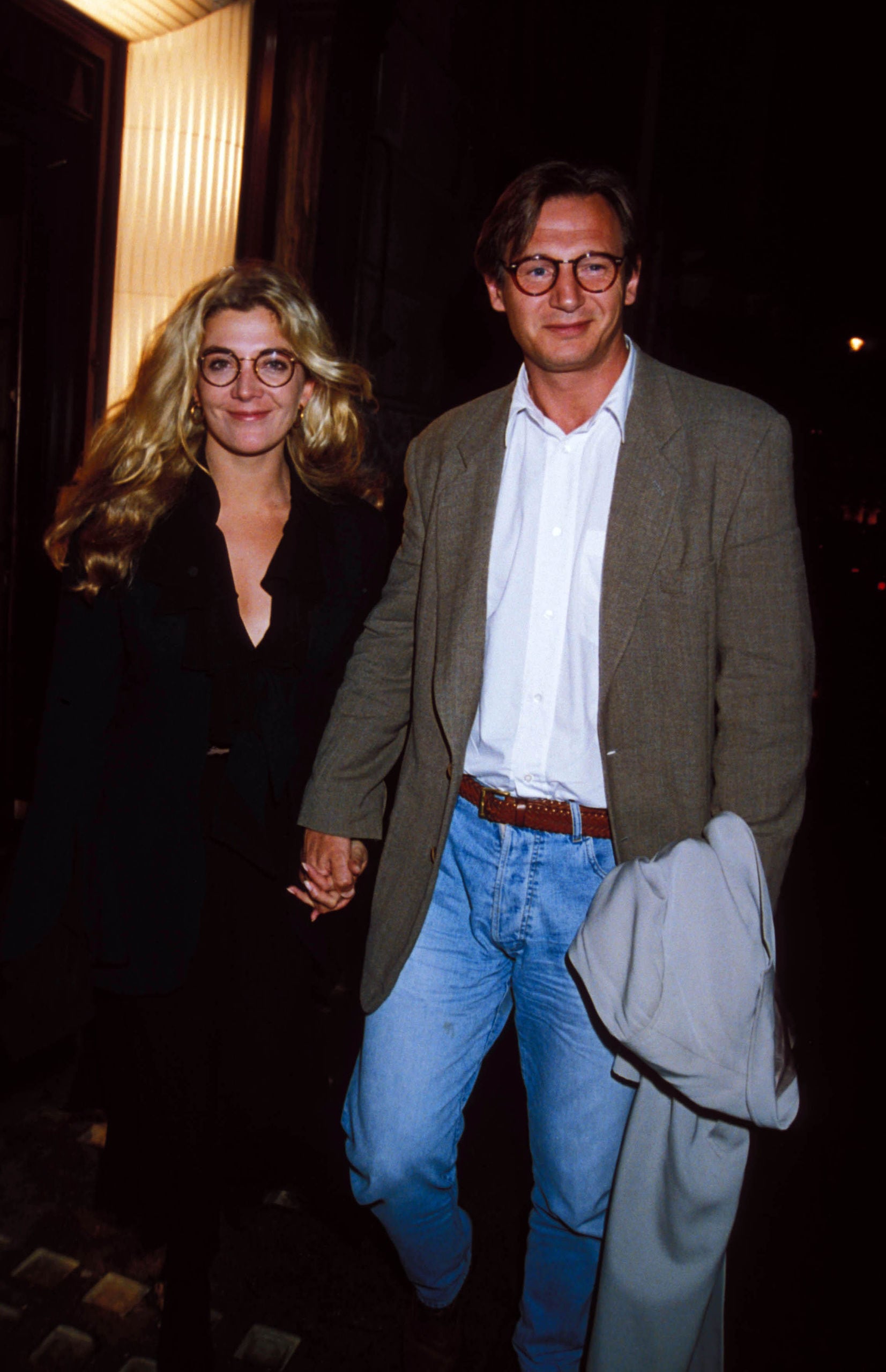 Liam Neeson y Natasha Richardson.