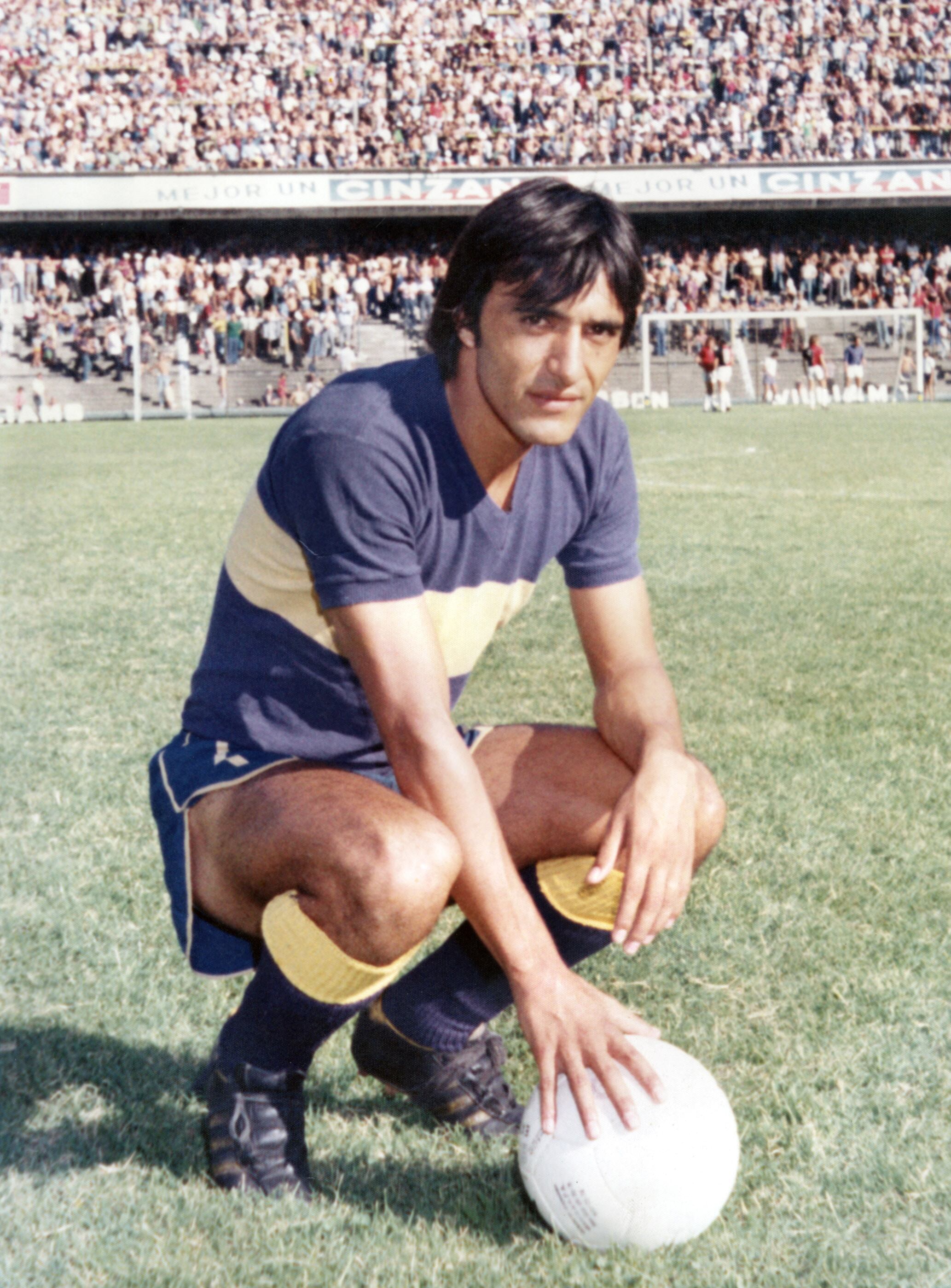 Darío Felman, un histórico del Club Atlético Boca Juniors. 