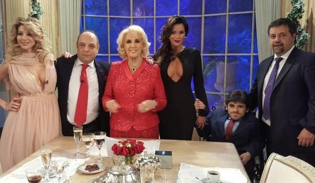 Franco Rinaldi en el programa de Mirtha Legrand