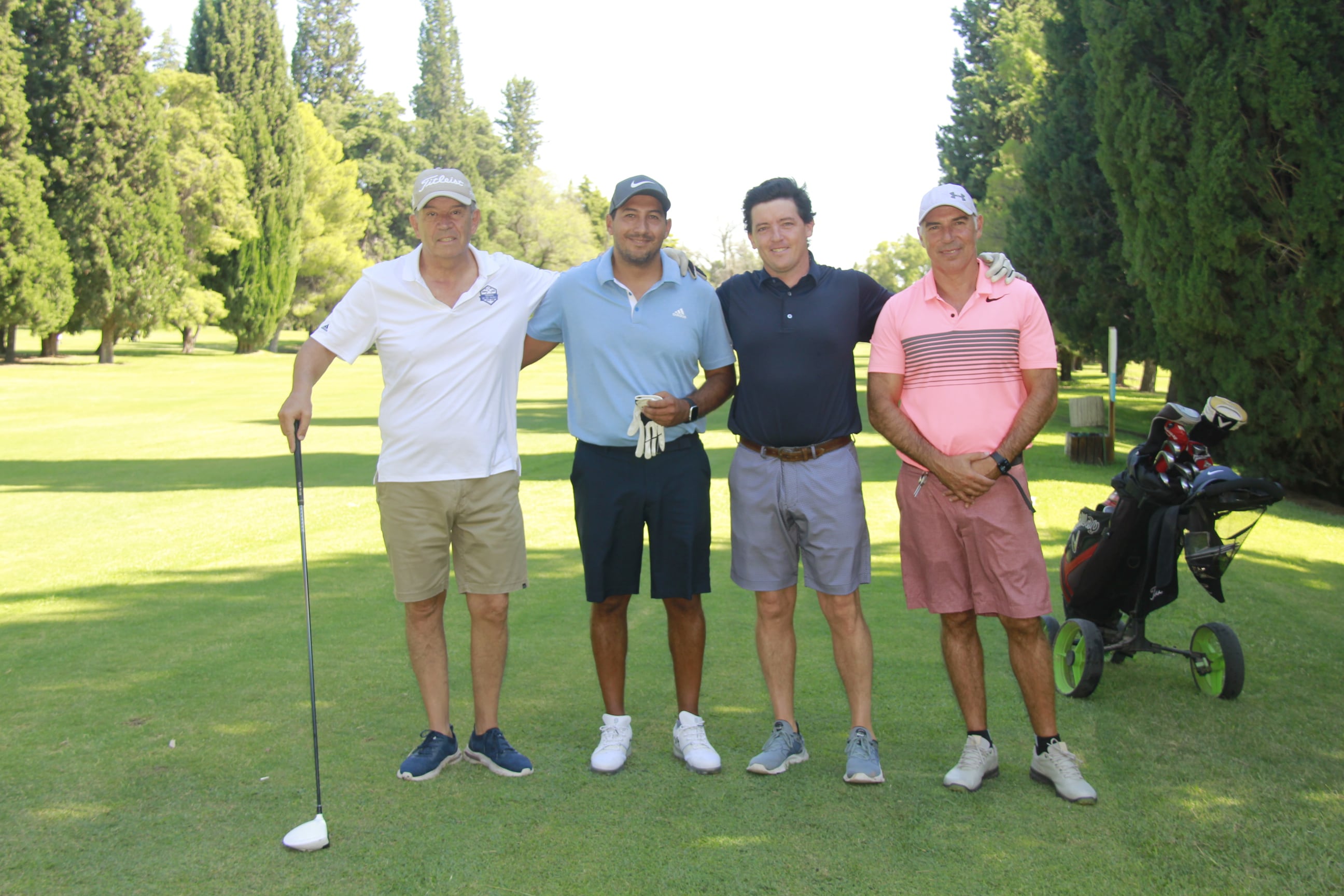 Mario Vautier, Martin Tejada, Jerónimo Gil Di Paola y Dario Zaitone.