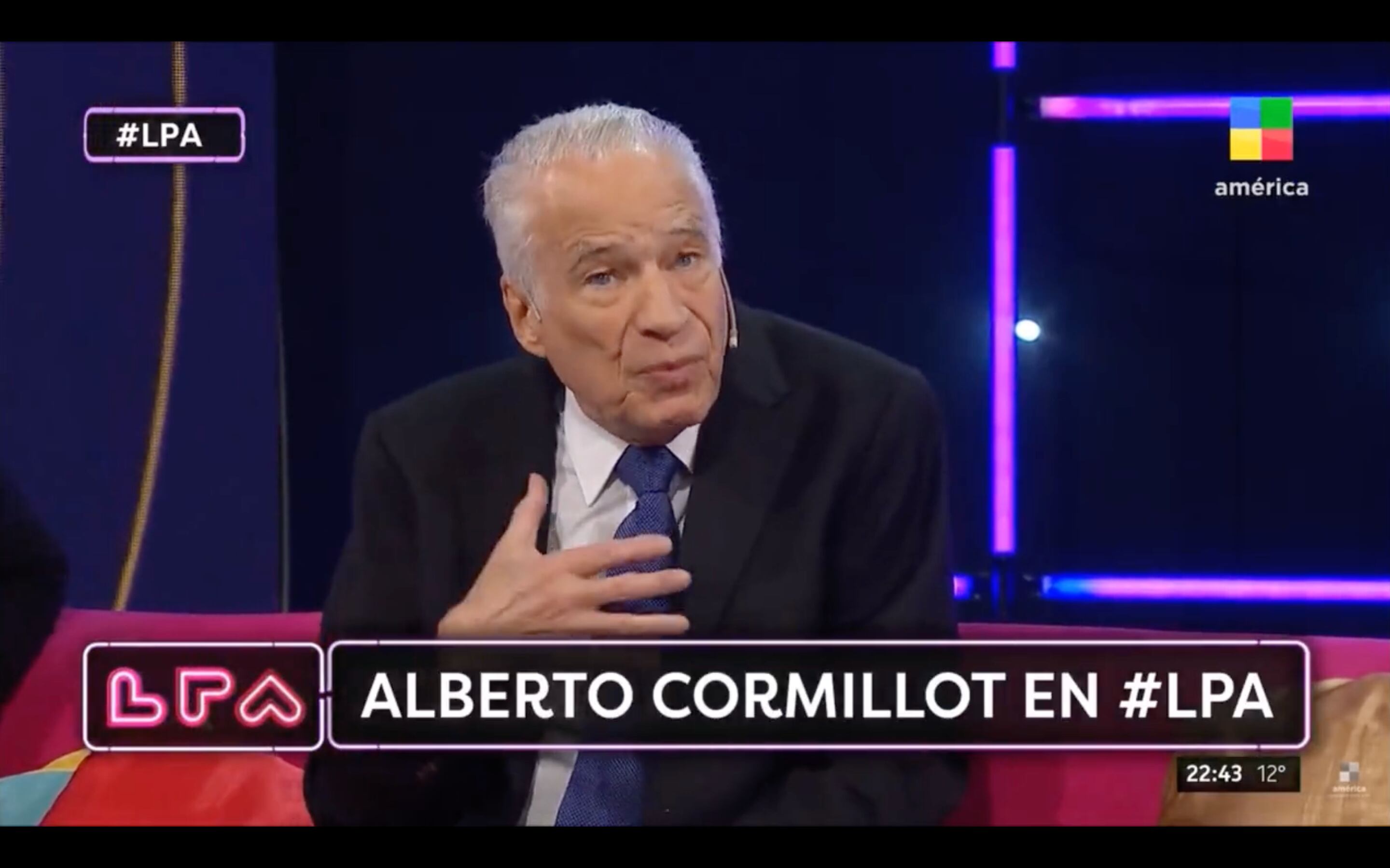 Alberto Cormillot en LPA.