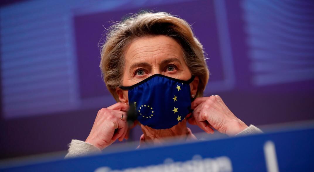 Ursula Von Der Leyen. La actual titular de la Unión Europea es una de las líderes políticas del Viejo Continente. (AP)