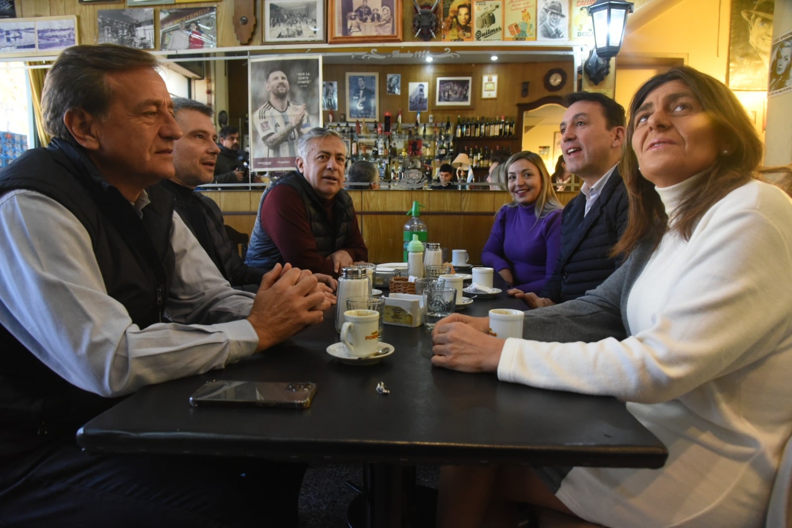 Desayuno electoral de Cambia Mendoza. Foto: Gentileza