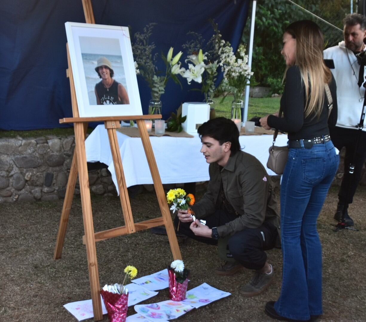 Homenaje a Benjamín Gamond en el Tala Rugby Club. (La Voz)