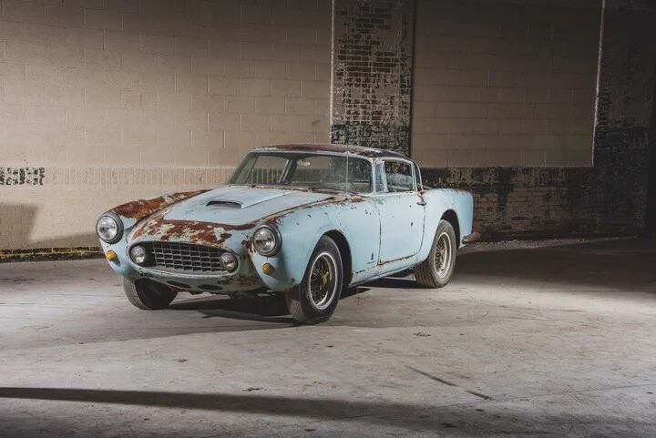 Ferrari 250GT de 1956. Los organizadores de la subasta estiman que el precio de venta oscilará entre 1,7 y 2,3 millones de dólares. / Foto: RM Sotheby's.