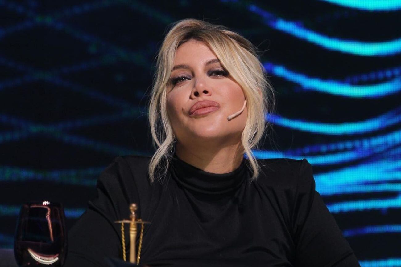 Wanda Nara en  “¿Quién es la máscara?”.