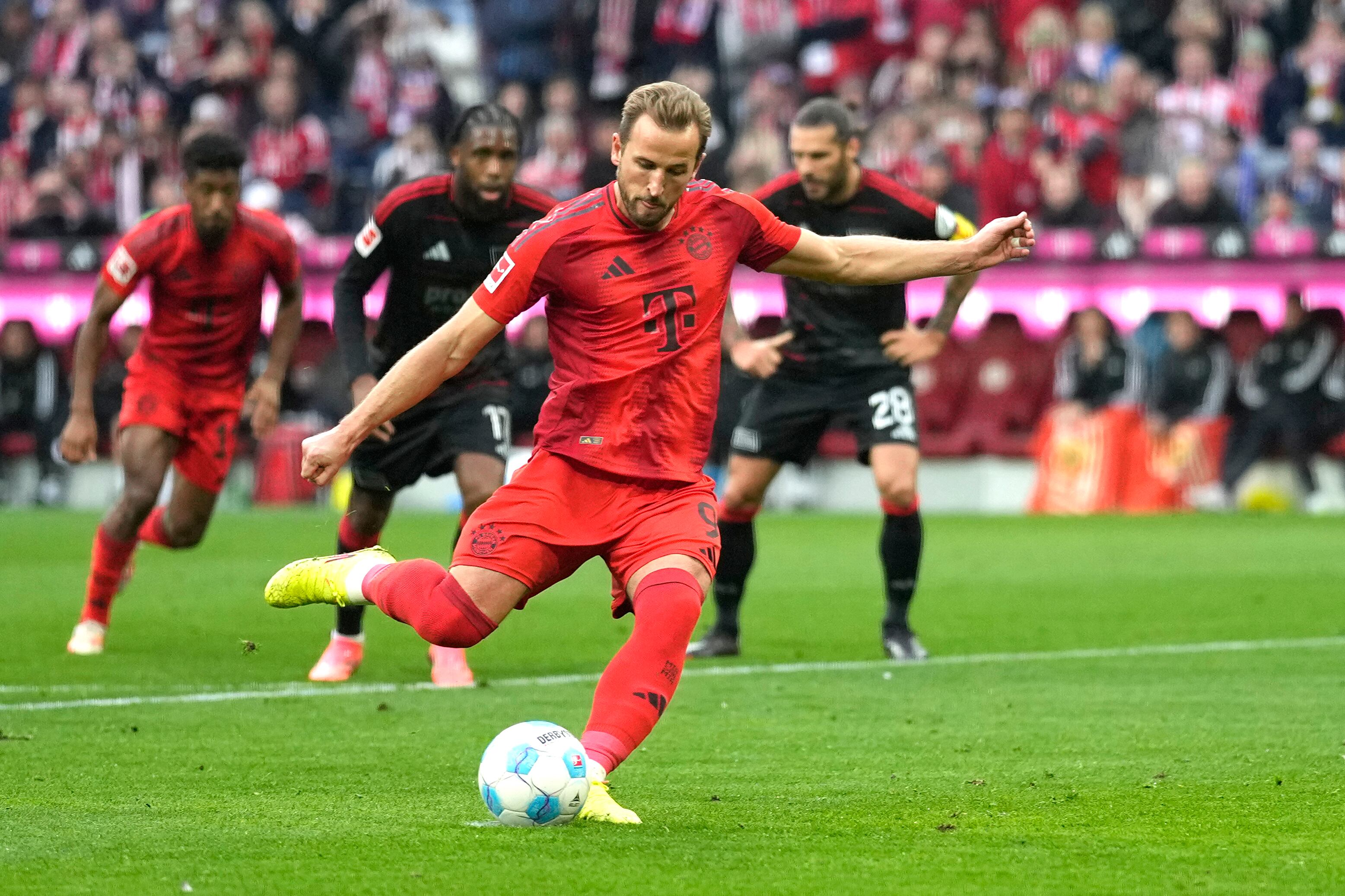 El inglés Harry Kane es una de las figuras del Bayern Munich, rival de Boca en el Mundial de Clubes /Foto: AP 