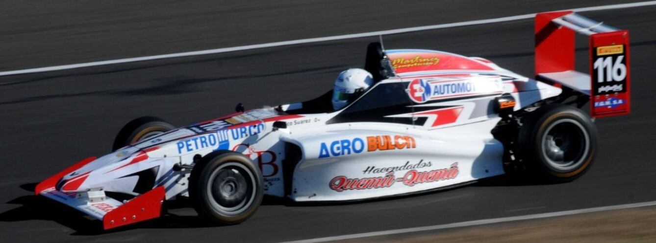 Nicolás Suárez se llevó la primera carrera de la Fórmula Renault 2.0 en Toay