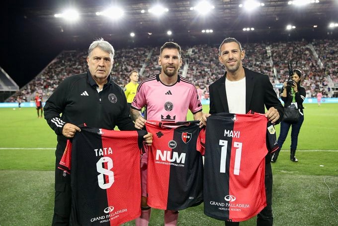 Previa Newells - Inter Miami. Foto: X / @Newells