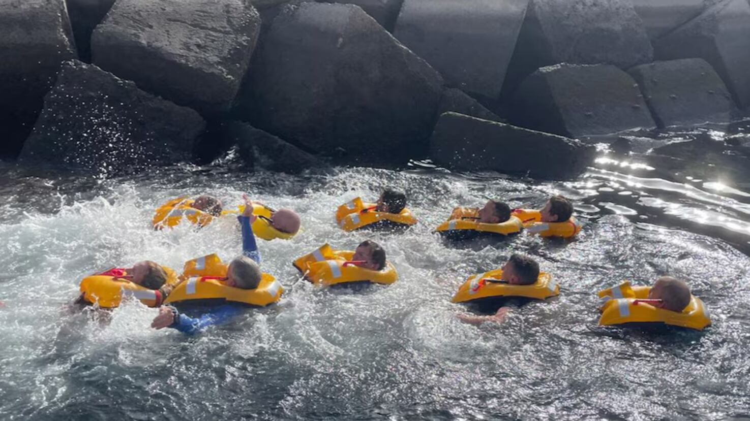 Una de los tantos días de preparación antes de subir a la embarcación. Foto: rannochadventure.com/roxy