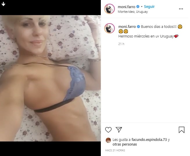 Mónica Farro volvió a enamorar con un conjunto de ropa interior diminuto