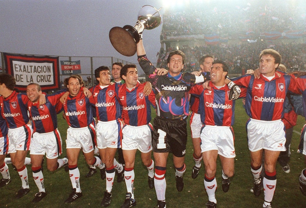 Oscar Ruggeri salió campeón en San Lorenzo