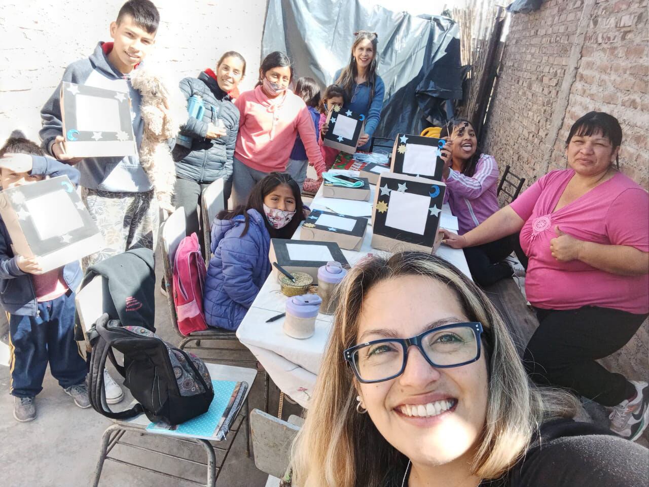 Voluntarios brindaron apoyo escolar en Maipú