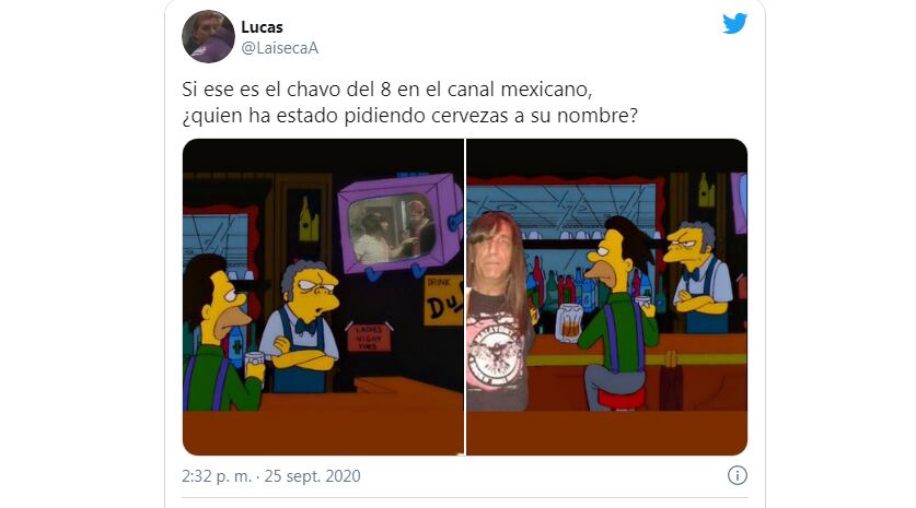 Meme sobre el doble del Chavo del 8