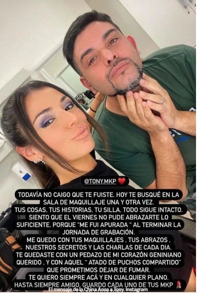 Varios famosos despidieron a su amigo y asesor de imagen.