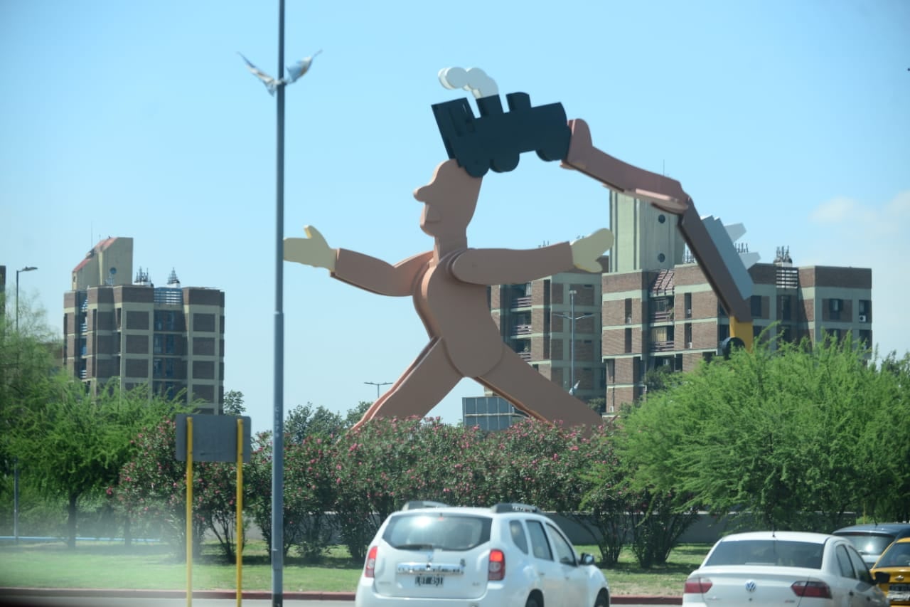 "El hombre urbano", de Antonio Seguí (Foto: José Hernández)