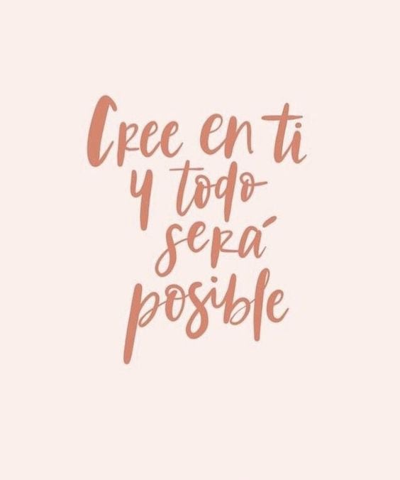 Escribe frases que te motiven