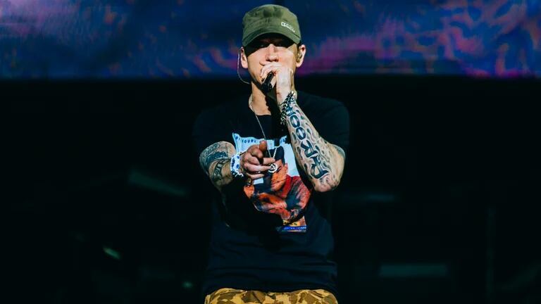 El día que Eminem fue la estrella del Lollapalooza 2016. / Archivo