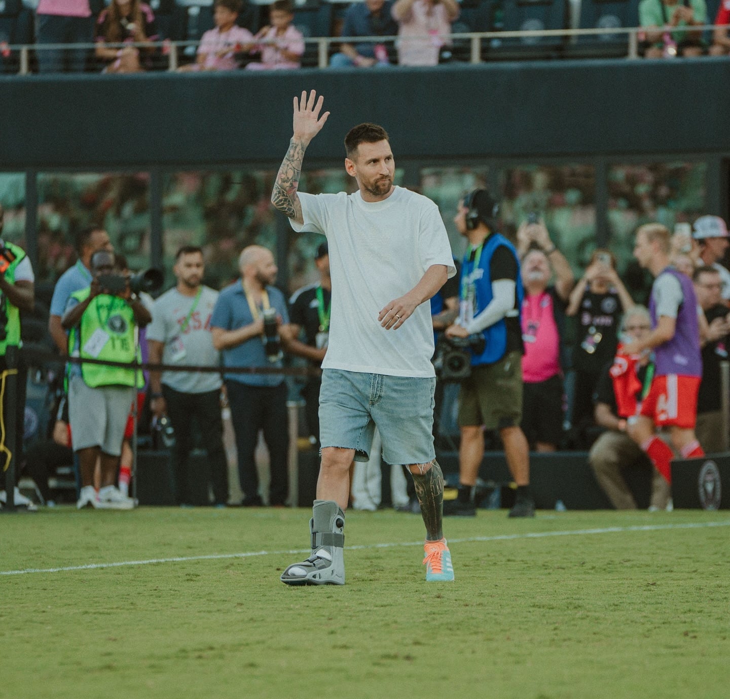 Inter Miami organizó un homenaje a Lionel Messi por los 45 títulos de su carrera futbolística.