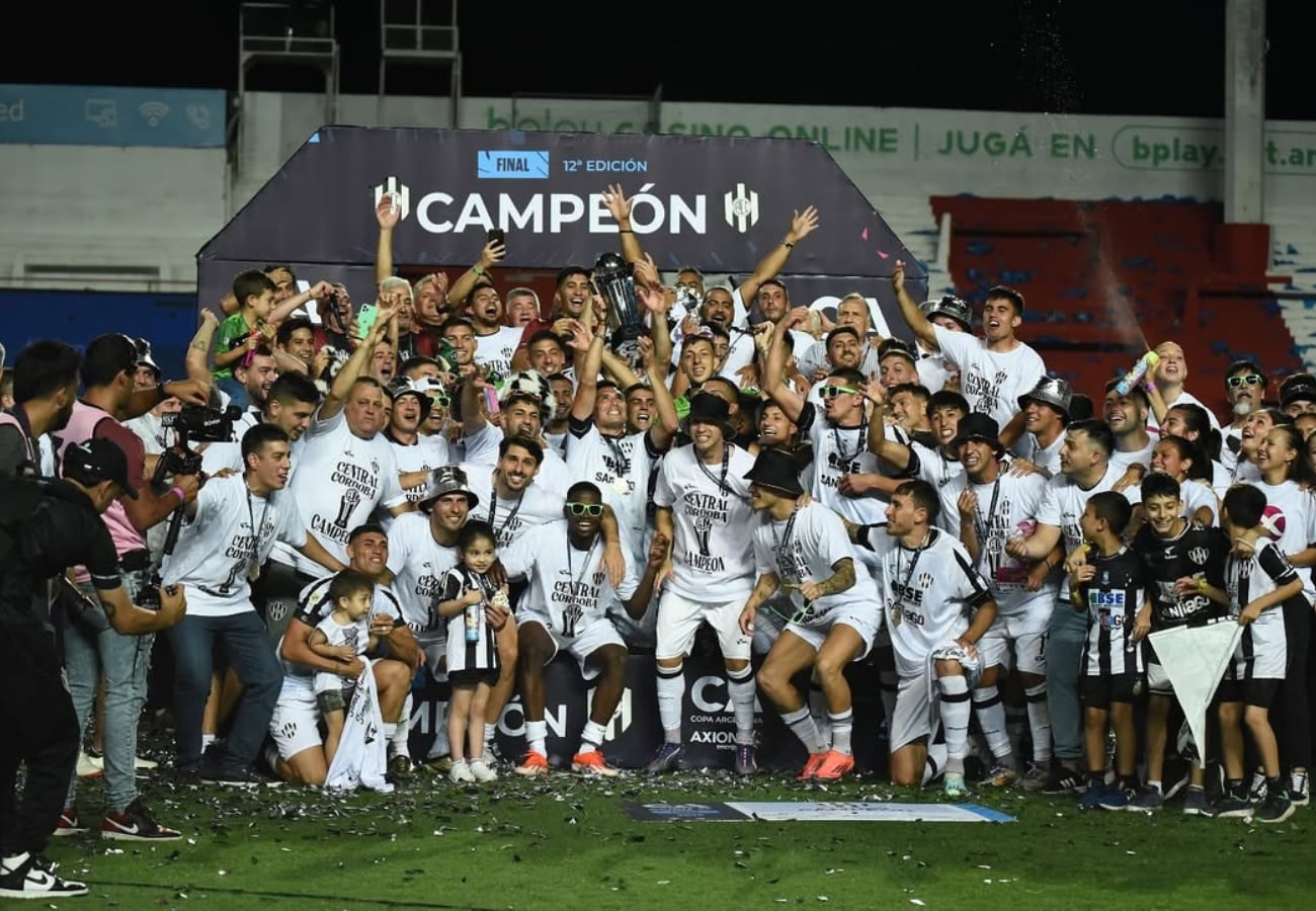 Central Córdoba, flamante ganador de la Copa Argentina.