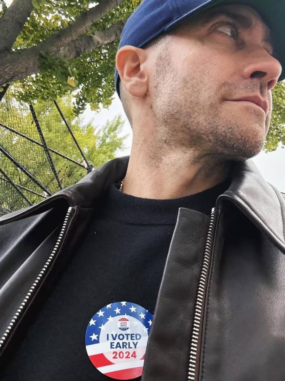 Jake Gyllenhaal votó en EEUU.