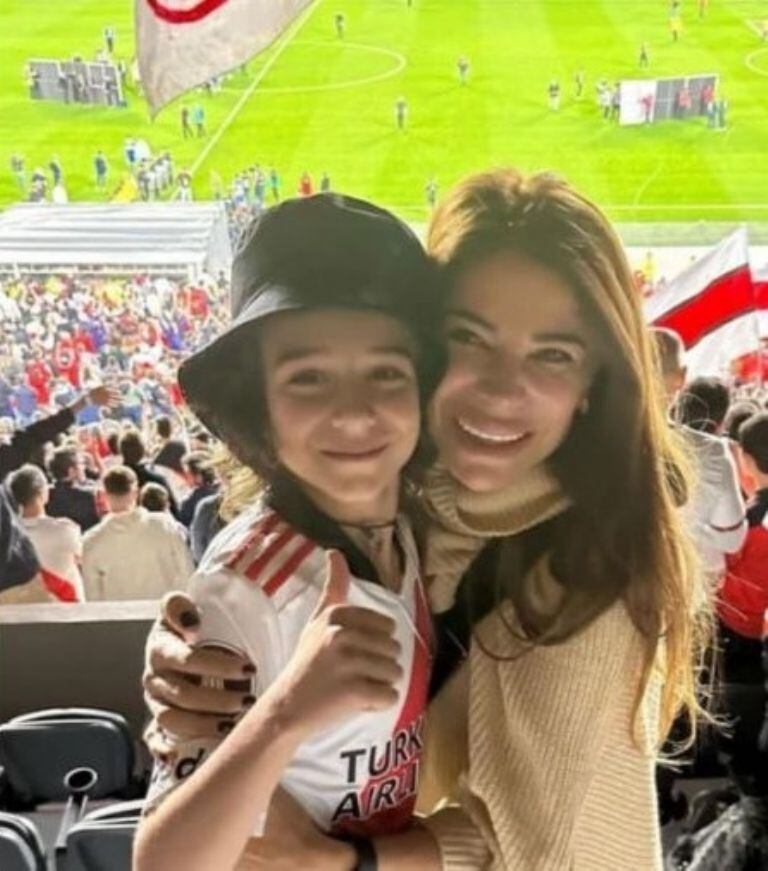 El hijo menor de Zulemita Menem forma parte de las inferiores de River.