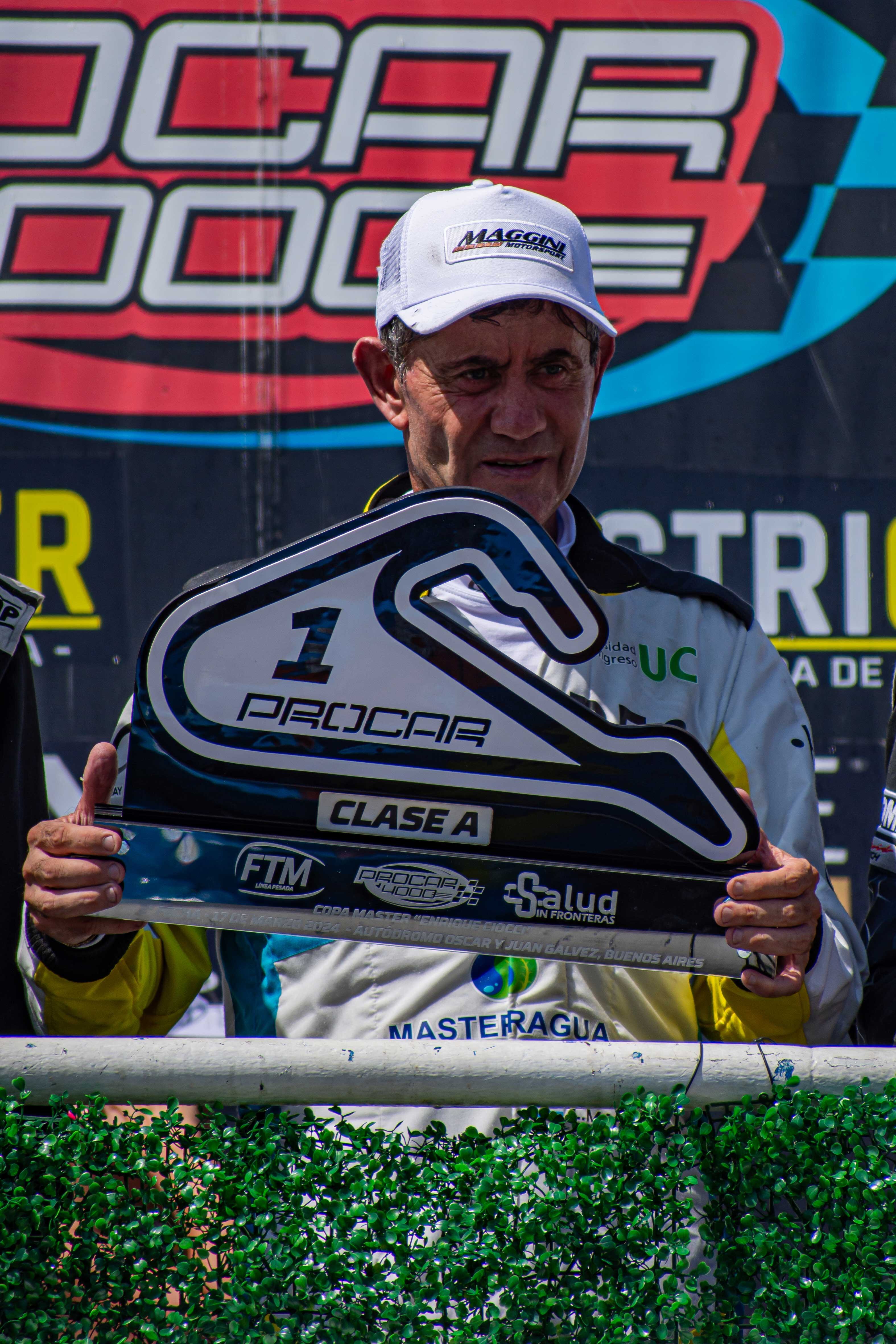 El tupungatino se quedó con la competencia de la Clase B del Procar 4000, segunda fecha del certamen que se disputó en el autódromo Oscar y Juan Gálvez de la Ciudad de Buenos Aires.