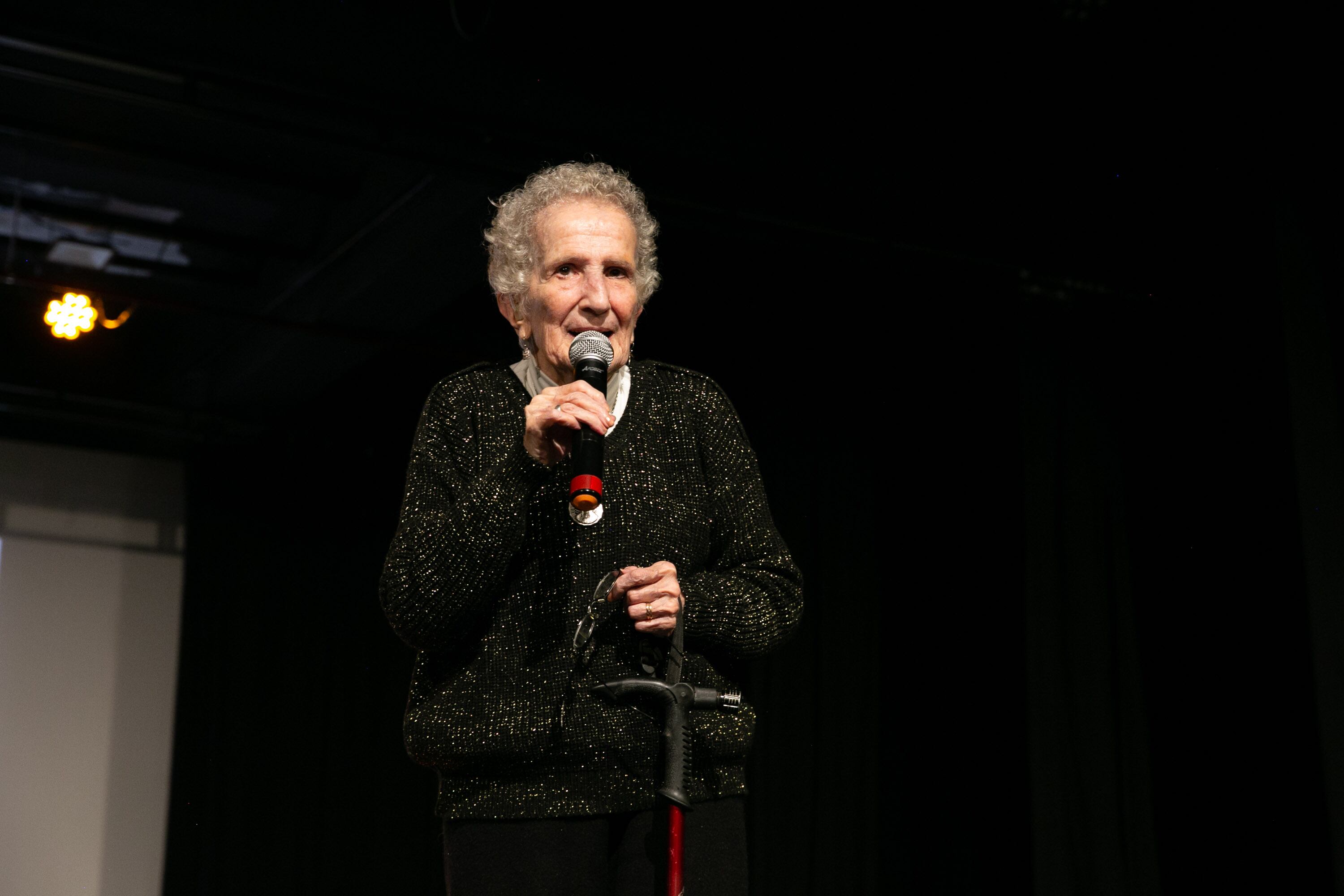 Lita Tancredi fue declarada Ciudadana Ilustre en un emotivo acto. Foto: Mendoza Ciudad.