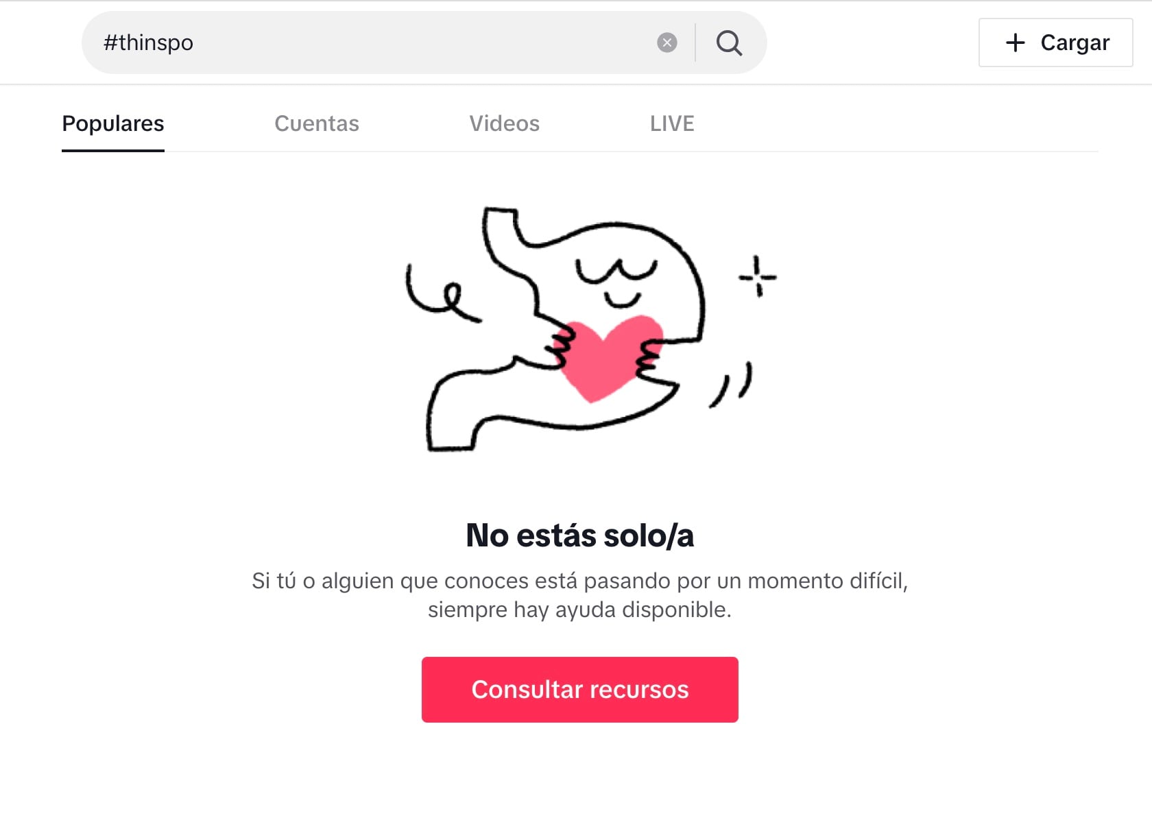 En TikTok fueron los usuarios los que alertaron a la plataforma que el hashtag #thinspo alentaba a chicas jóvenes a ser anoréxicas.