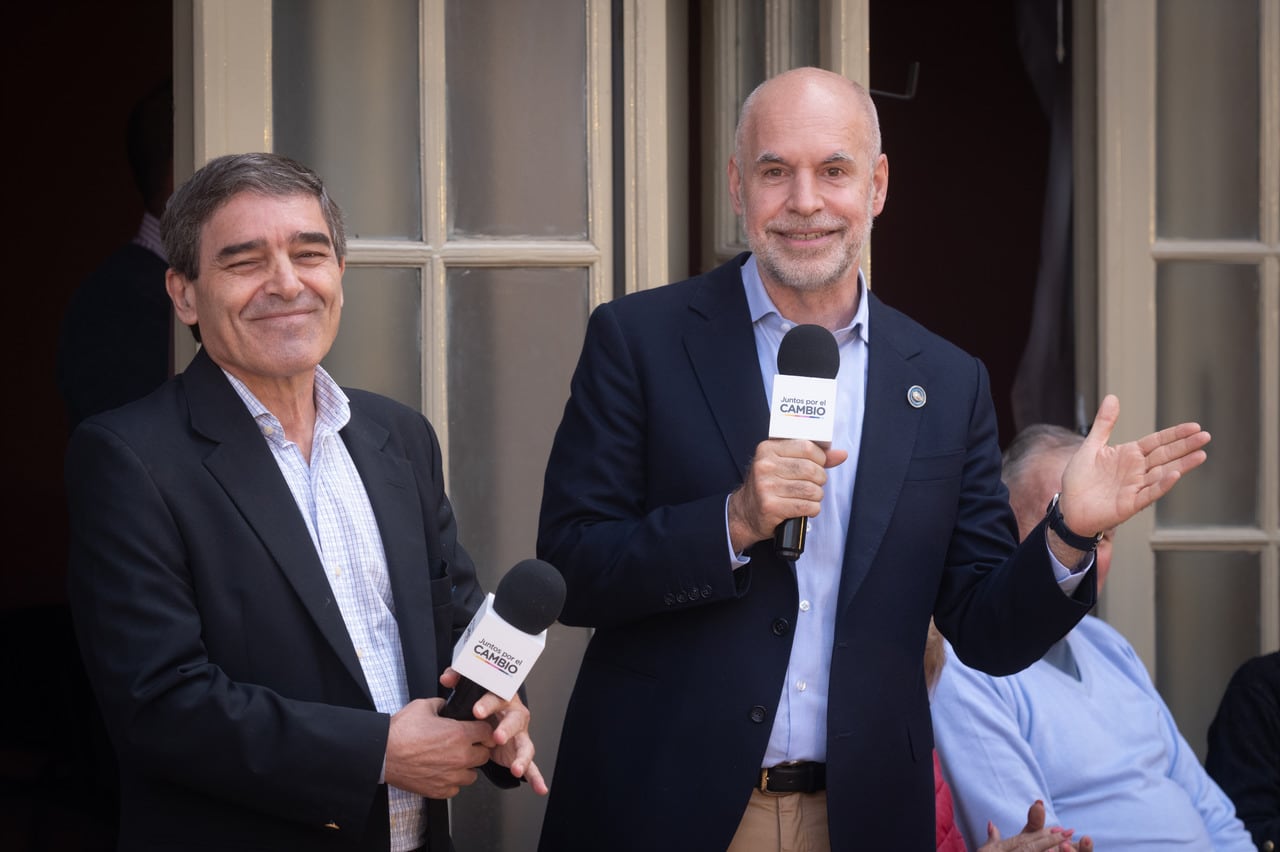 El precandidato a presidente, Horacio Rodríguez Larreta, presentó en Mendoza su plan de 8 propuestas para los jubilados si llega a ganar las elecciones presidenciales.

Foto: Ignacio Blanco / Los Andes