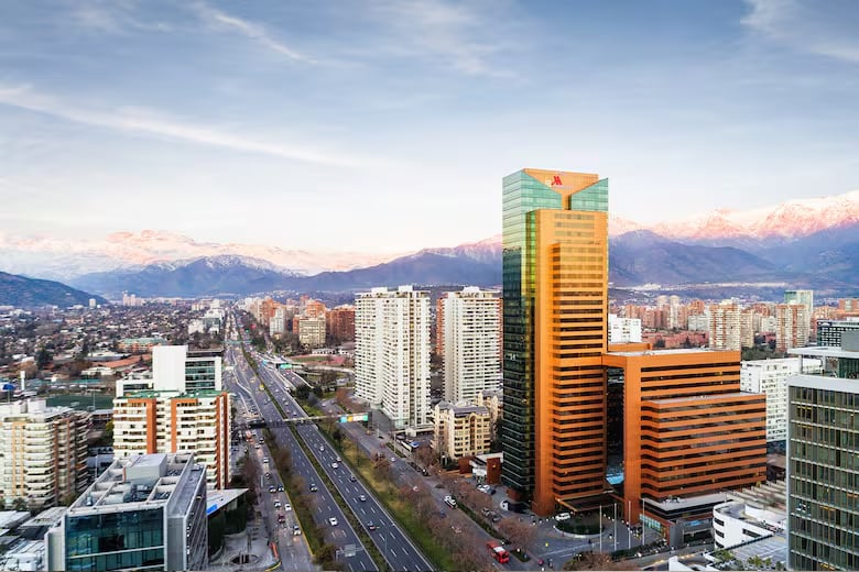 El Marriott de Santiago en Chile