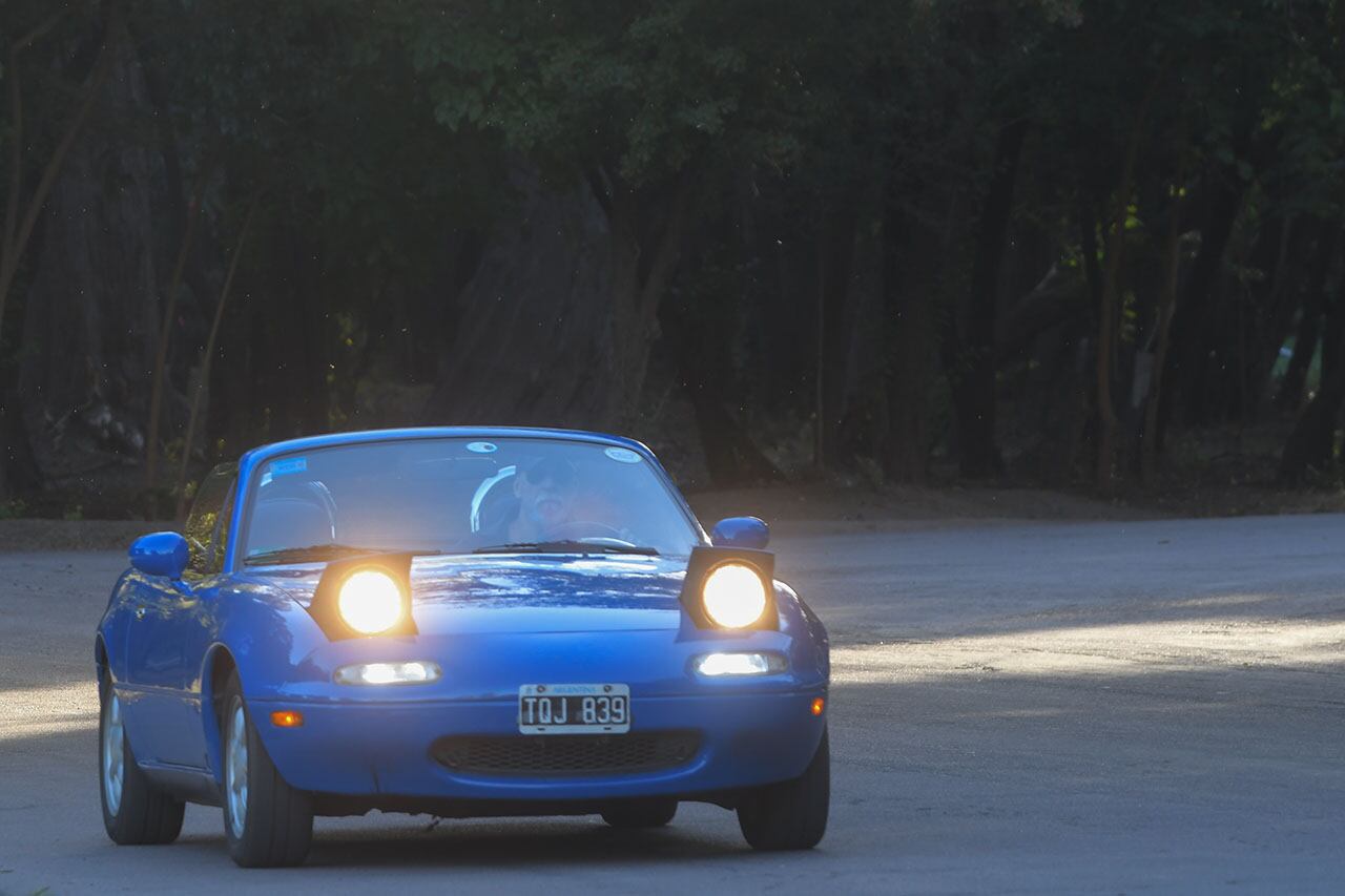 Mazda convertible del los 90. Foto: Marcelo Rolland / Los Andes