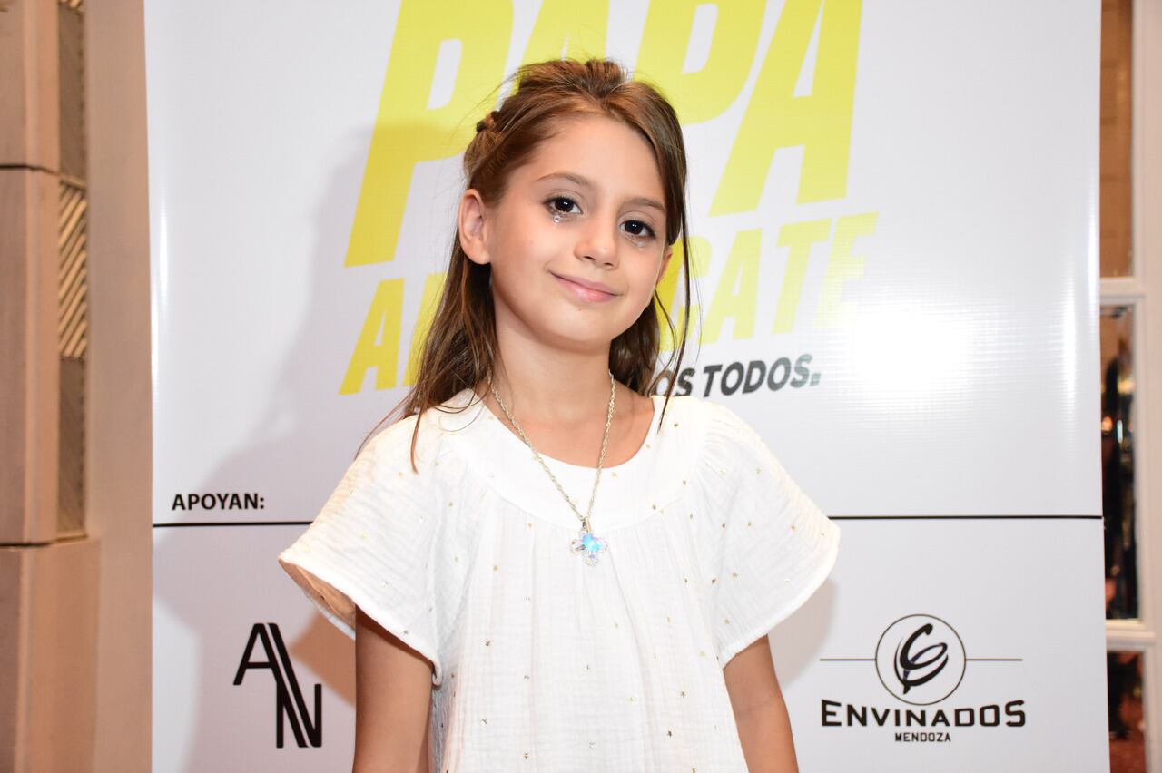 Avant premiere de “Papá al rescate". Nayaraq Guevara Paez, la pequeña protagonista de la película. 

foto: Mariana Villa / Los Andes 