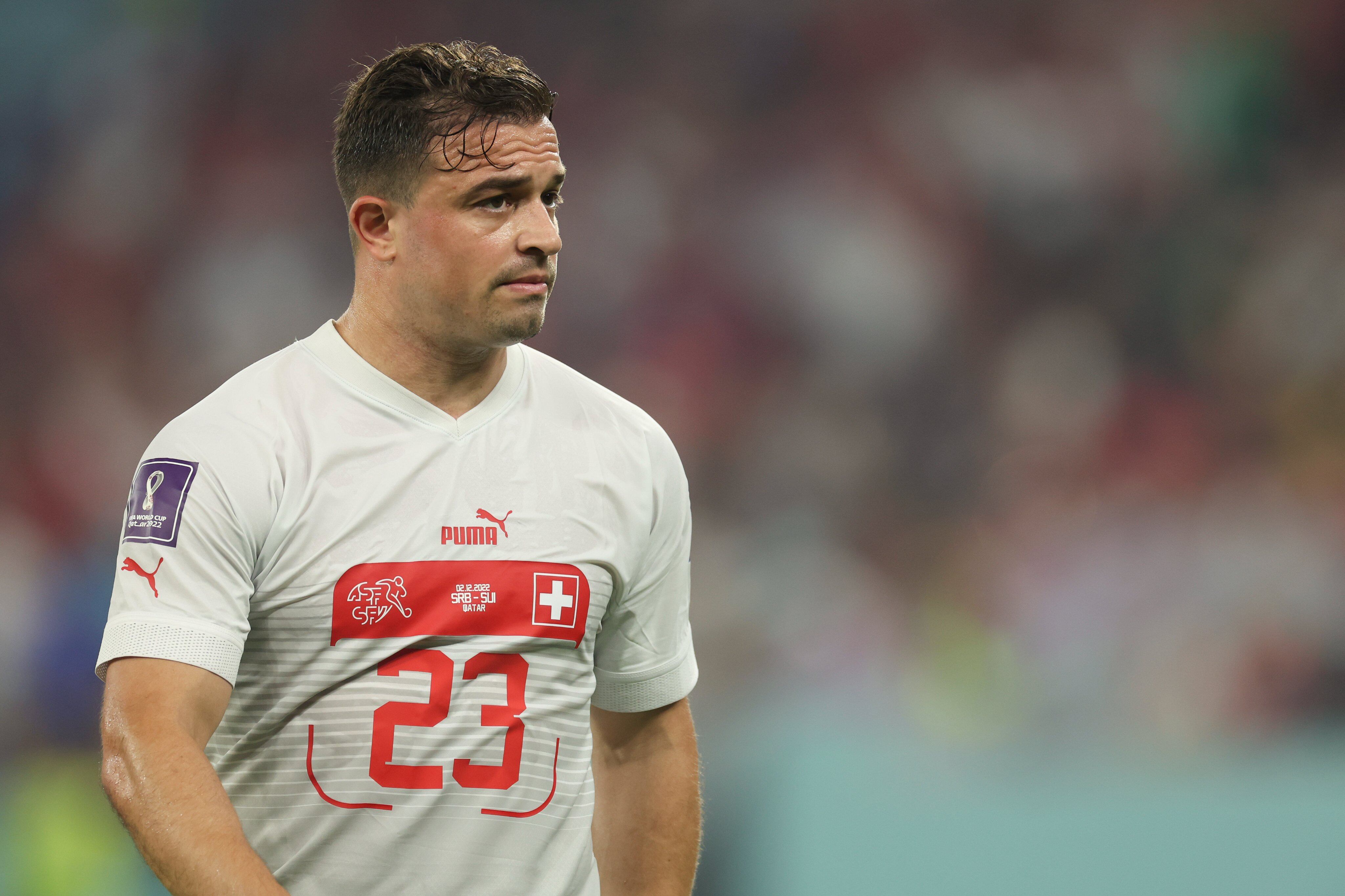 Shaqiri abrió el marcador ante Serbia