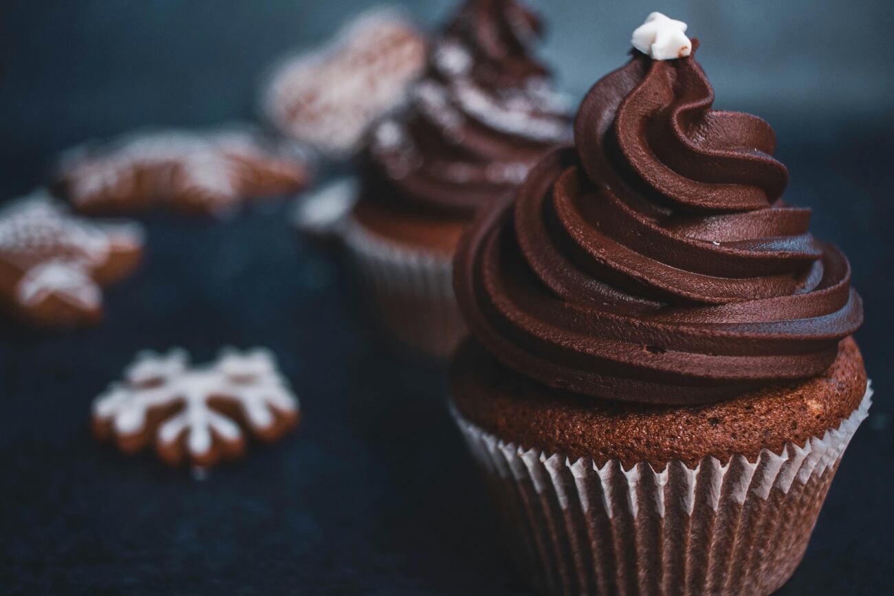 La mejor receta de muffin caseros de chocolate en 30 minutos