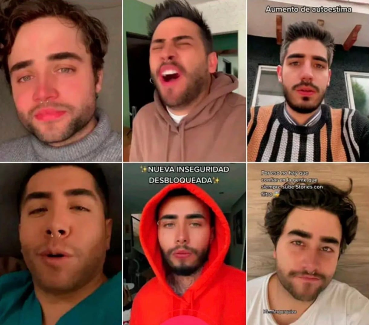 Bearded Cutie es un filtro popular en TikTok entre hombres que resalta rasgos masculinos en videos. 