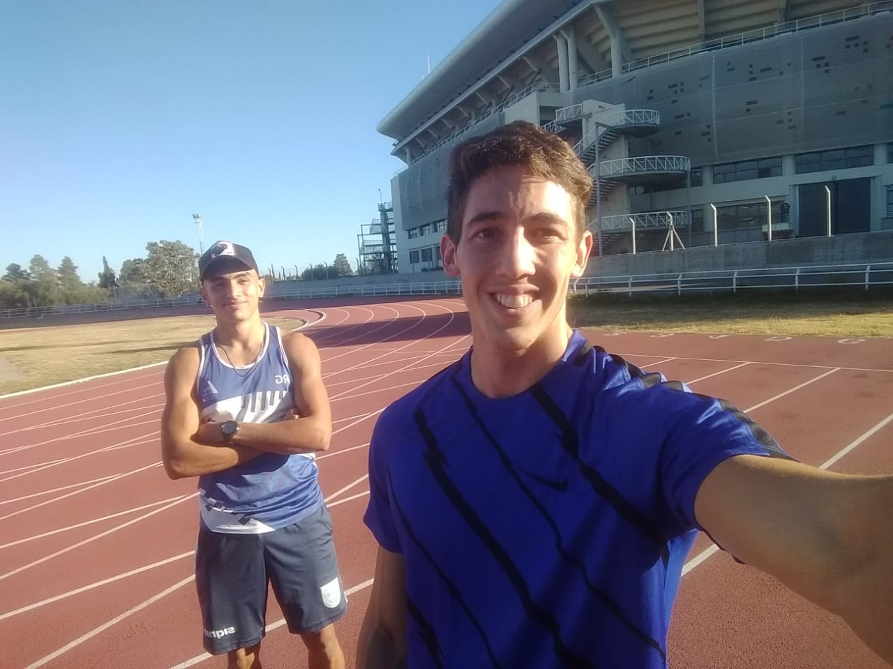 Cremaschi y Pinti, las esperanzas mendocinas en el Sudamericano de atletismo.