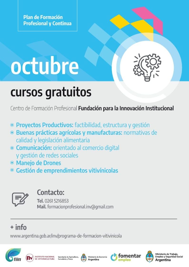 Oferta de cursos gratuitos