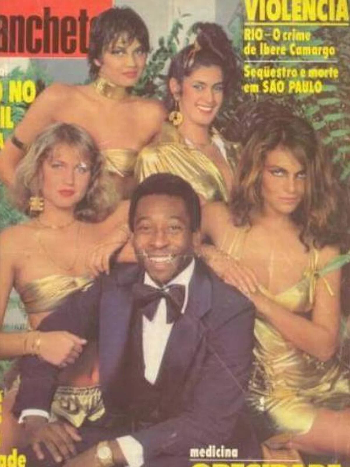 La foto del día que Xuxa y Pelé se conocieron.