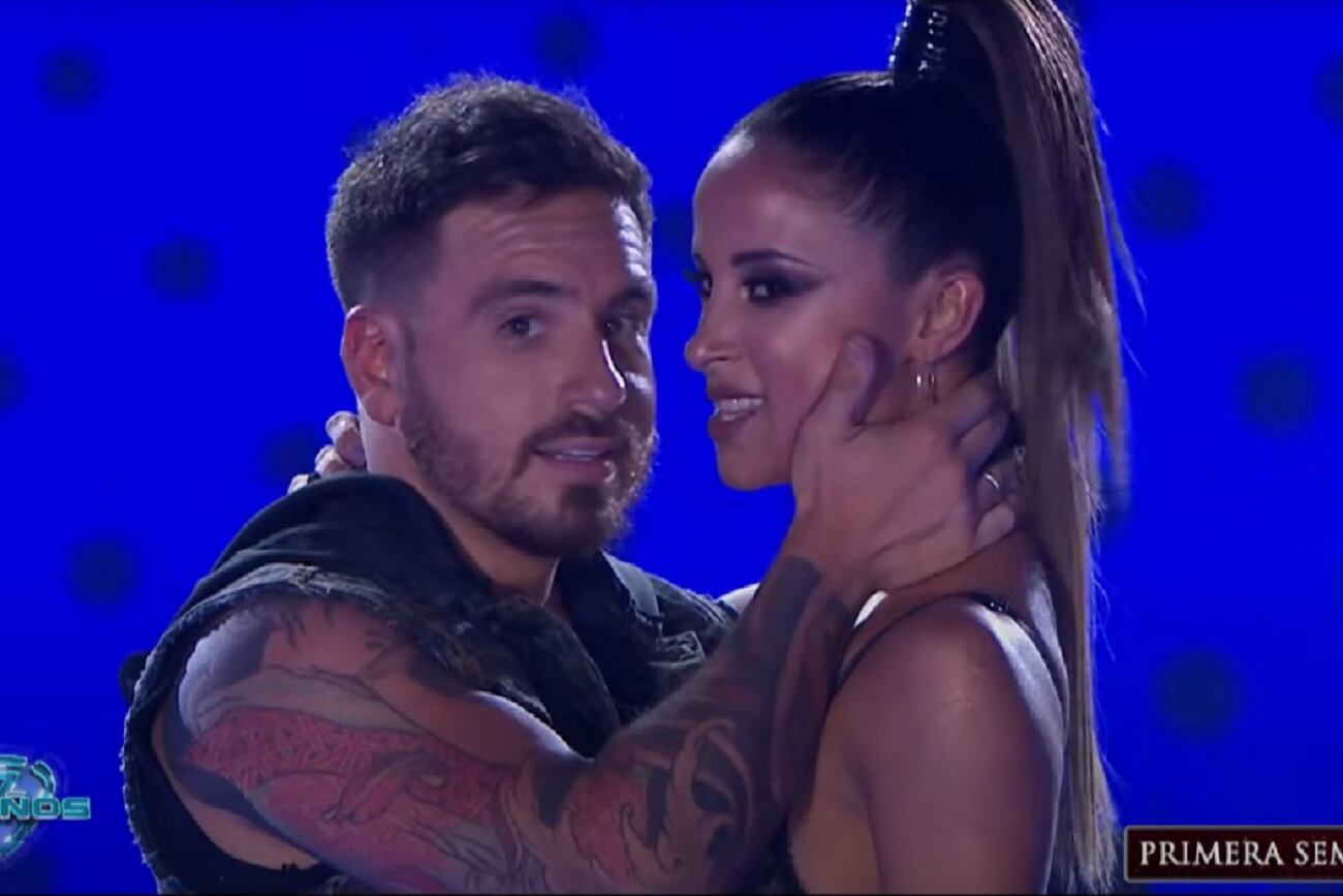 Fede Bal y Lourdes Sánchez durante una presentación en el "Bailando" en 2019. (Captura "Bailando por un sueño")