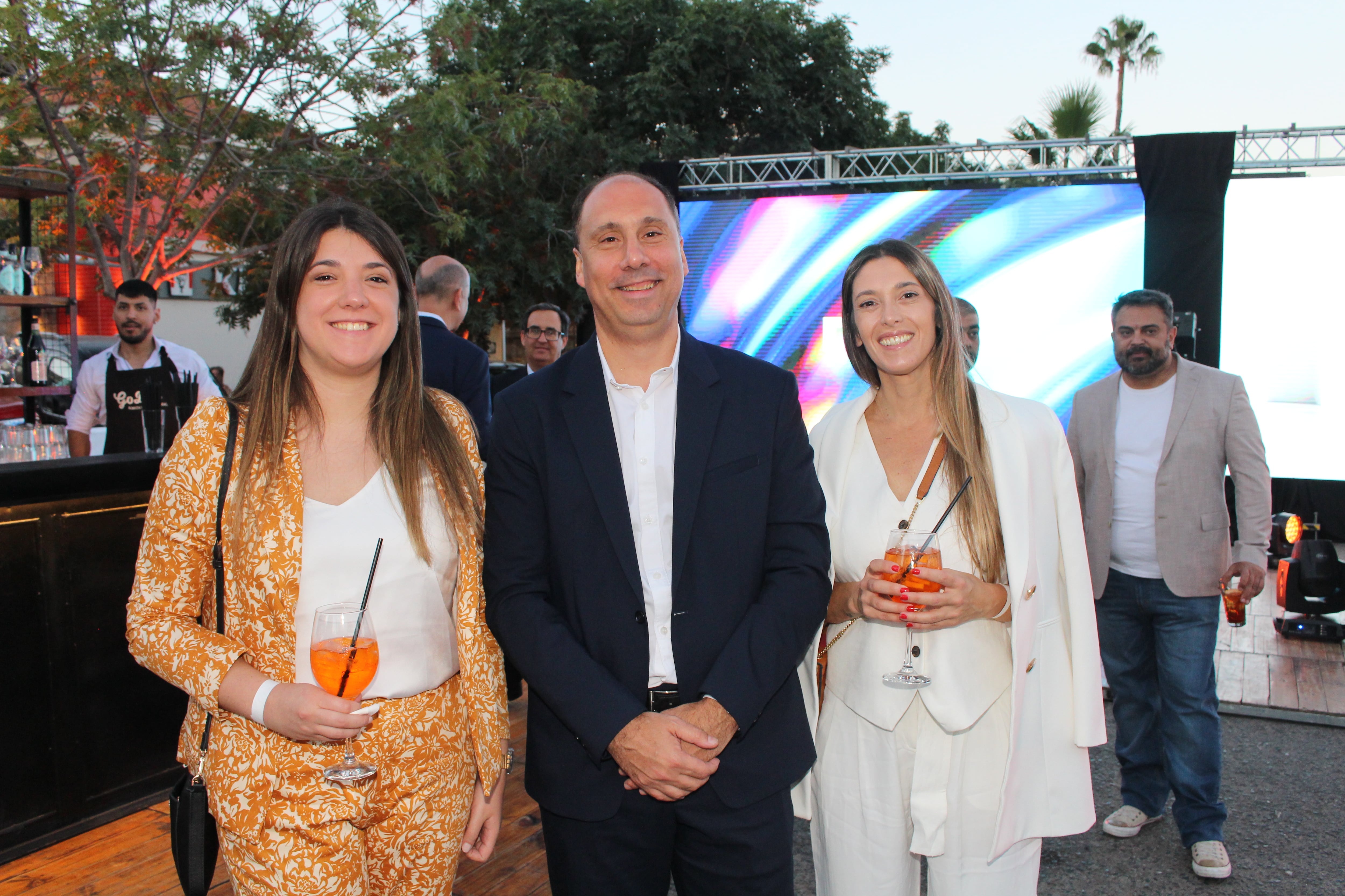 Mariana Fenandez, Lucas Mazzerin y Pilar Torres.