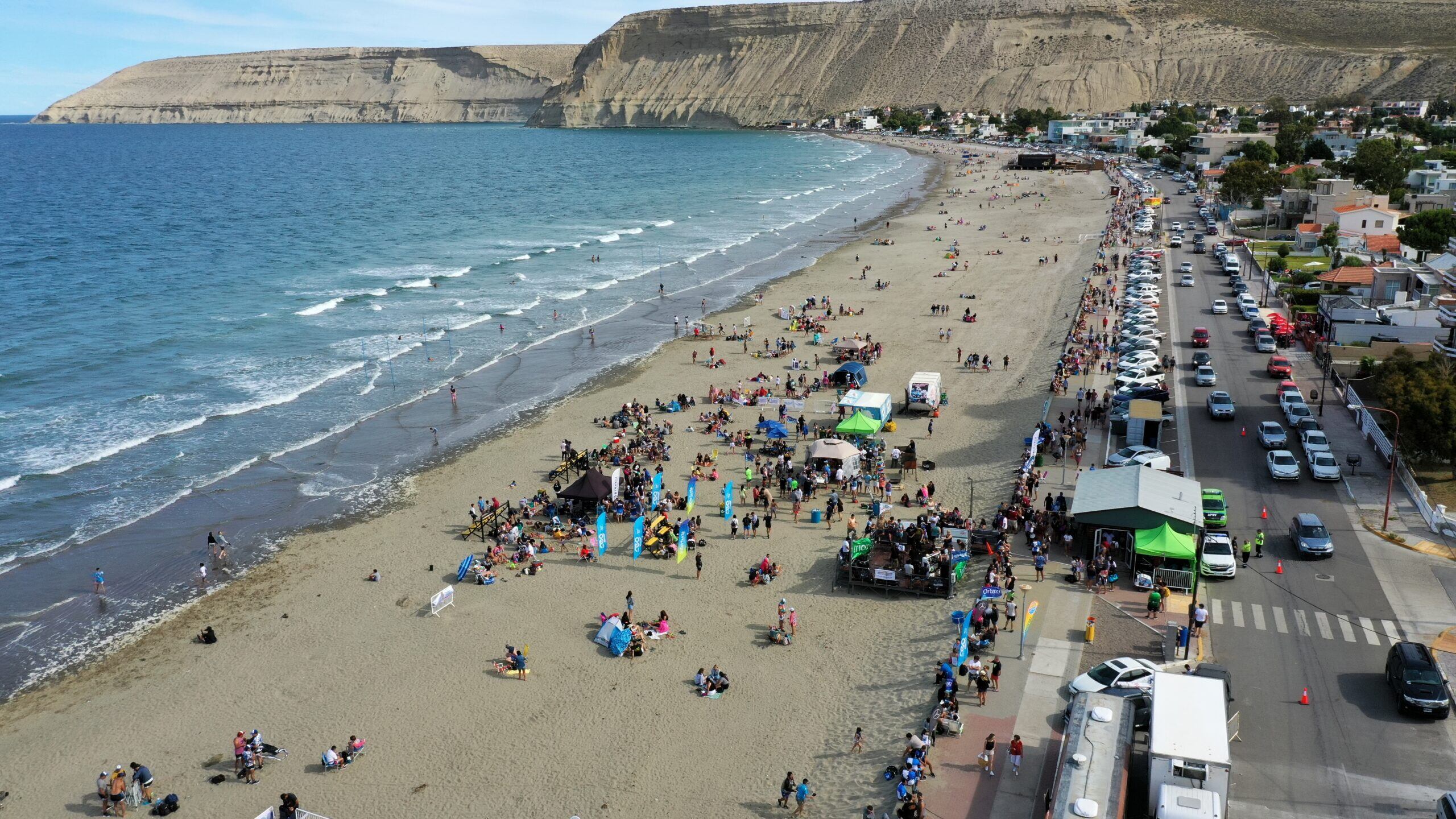 Rada Tilly, el pueblo de Chubut que visitó Margot Robbie