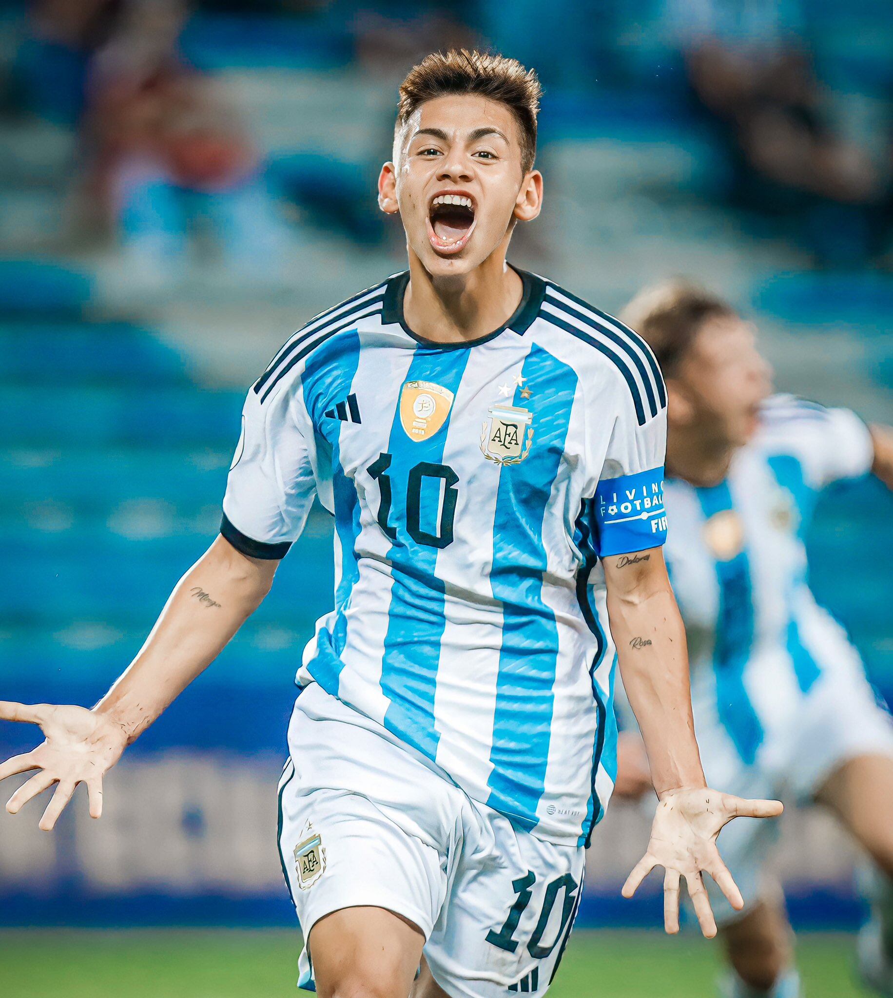 El Diablito Echeverri de gran presente en la Selección Sub 17