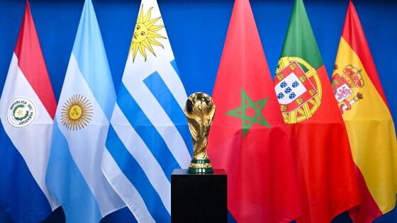 Las inéditas seis sedes del Mundial 2030 (Fifa)