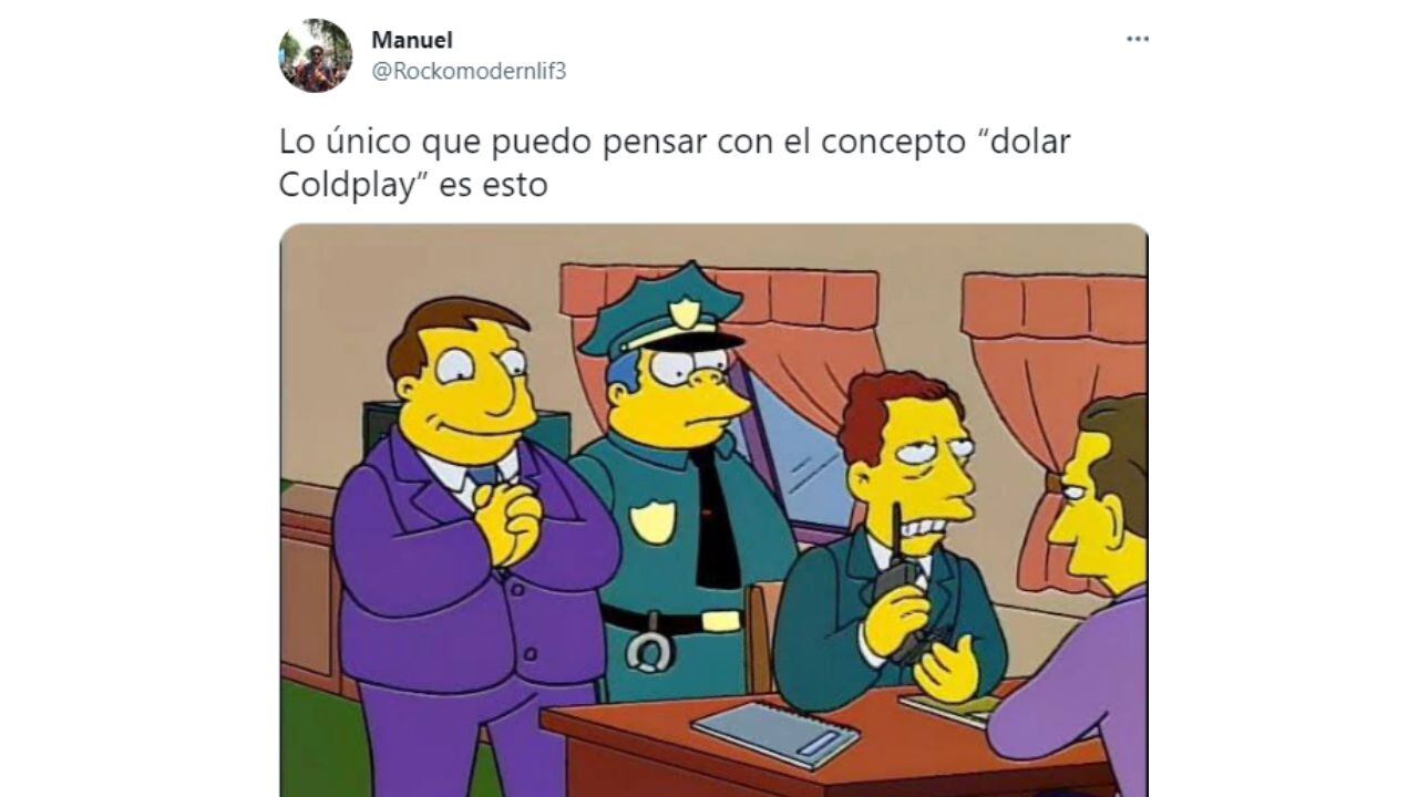 Los mejores memes por el “dólar Coldplay”.