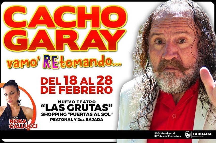 "Vamo' REtomando..." el nuevo show de Garay