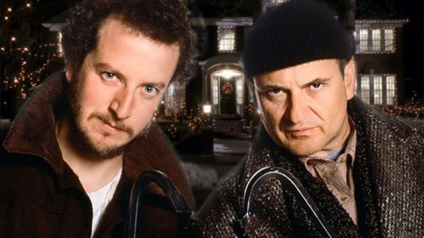 Daniel Stern y Joe Pesci, los ladrones. Foto: Instagram @homealone1992