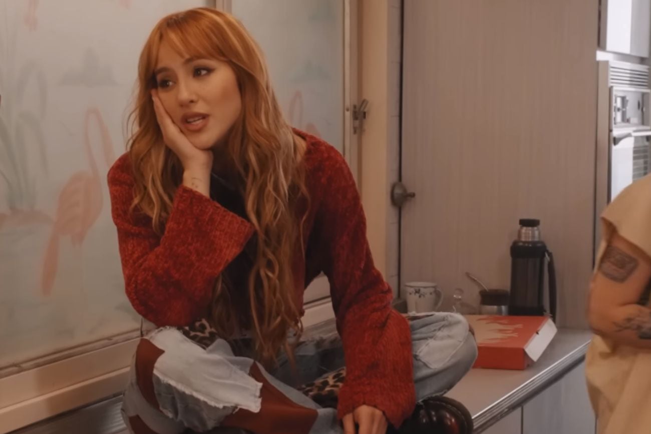 Flor Vigna lanzó "Voy a olvidarme de mí" en versión cuarteto (Captura de pantalla)