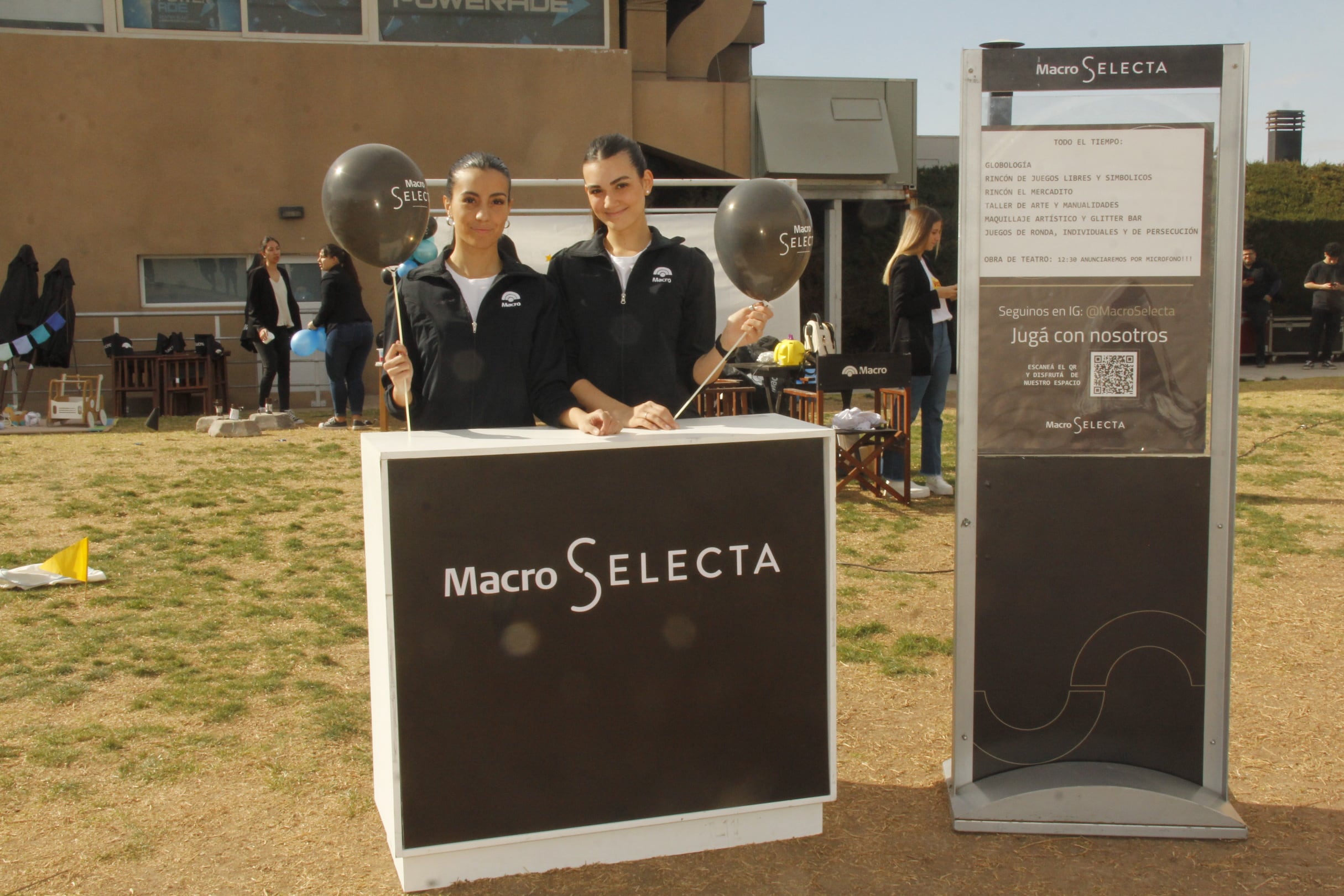 El stand de Macro Selecta.